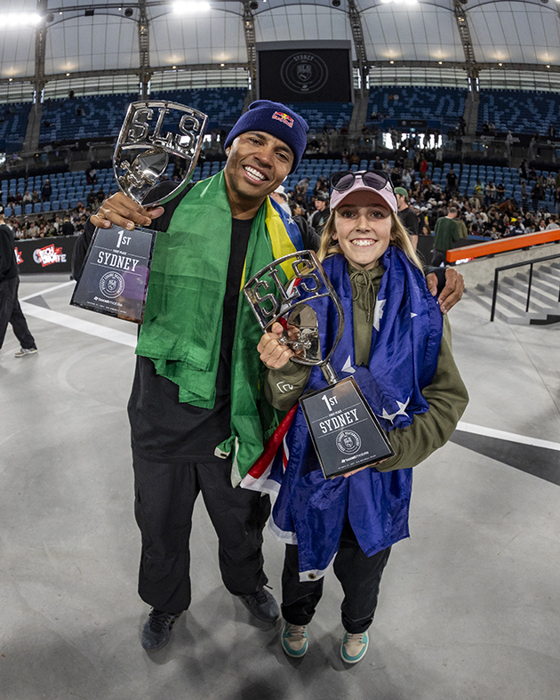 sls sydney finals Felipe Gustavo ChloeCovell JustinCrawfordPhoto