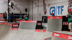 KIERAN WOOLLEY WINS PARK X GAMES GOLD AND CHECKS IN